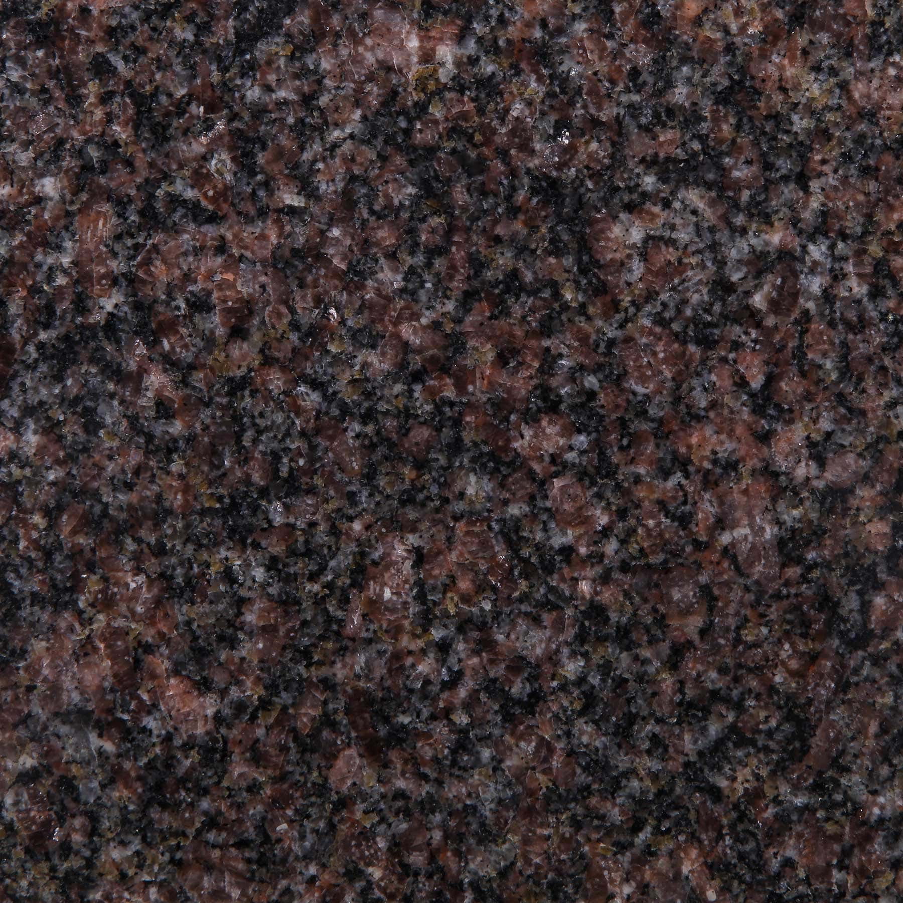 India Mahogany granite sample