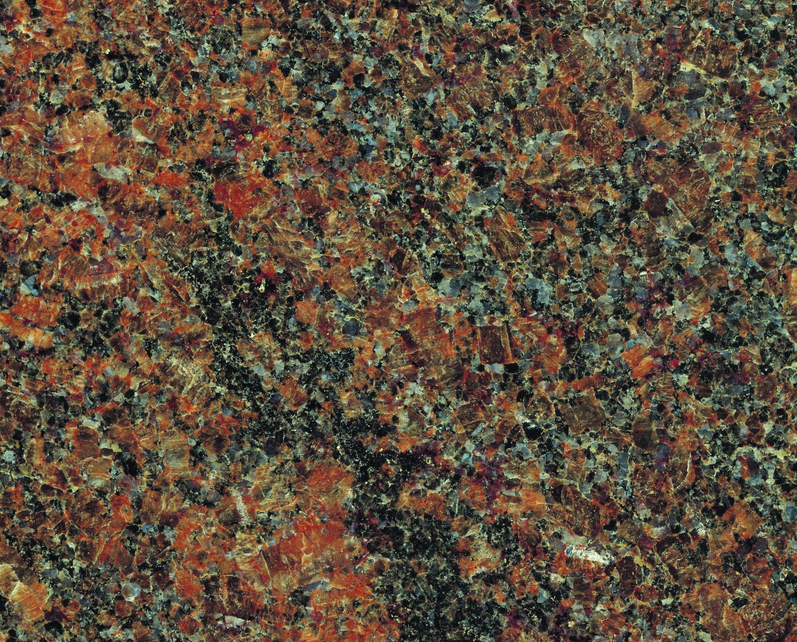 Royal Mahogany granite sample