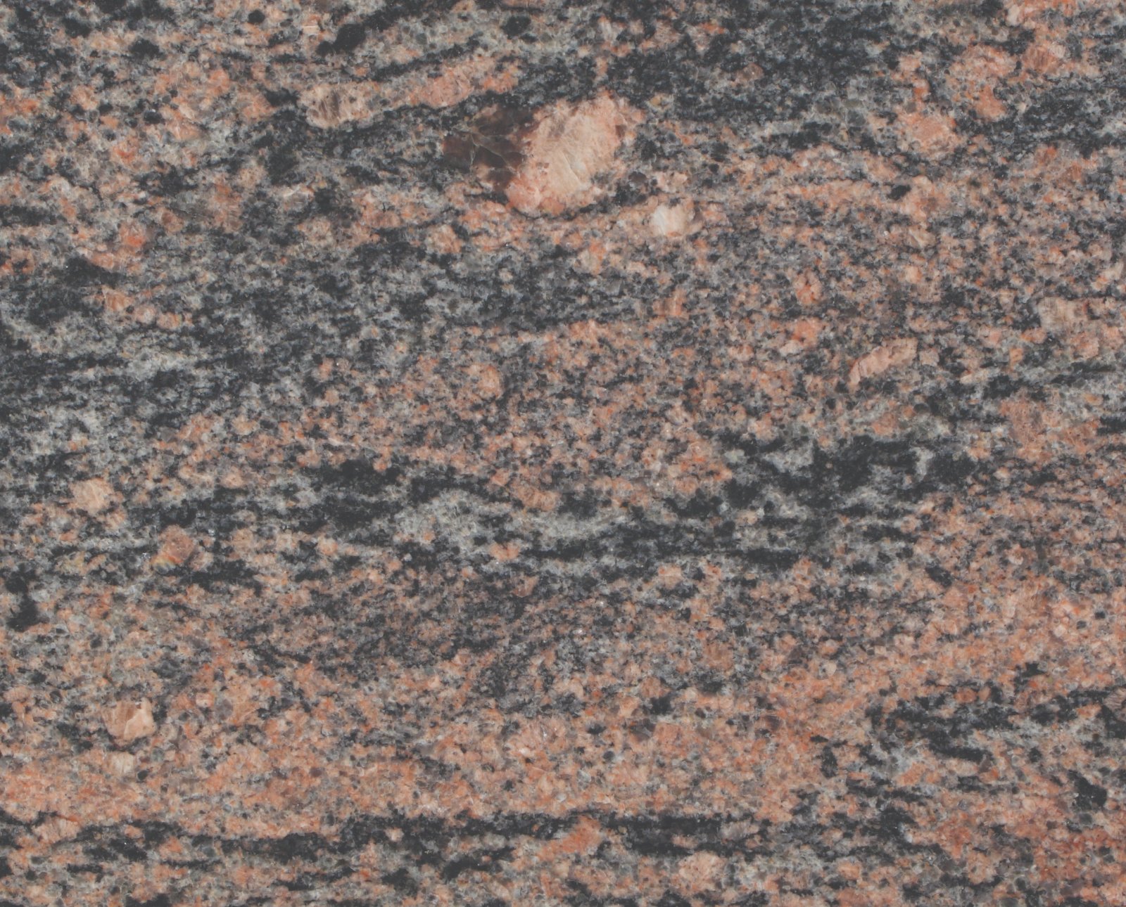 Rainbow granite sample